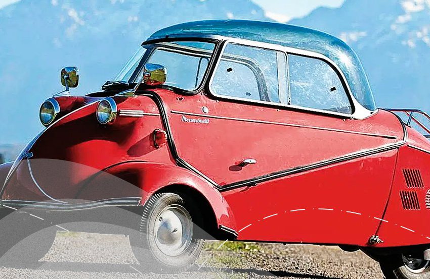  Messerschmitt KR175: Um dos carros mais estranhos do mundo
